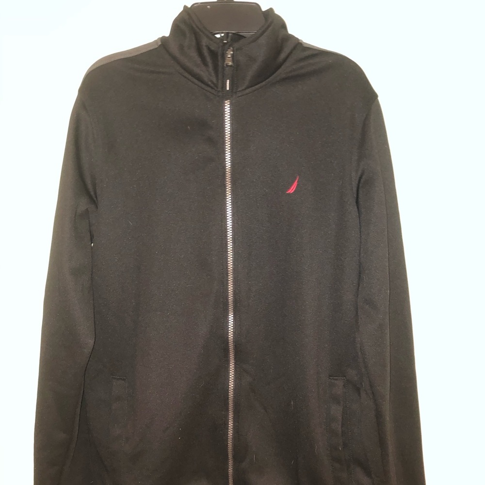 Black Nautica Jacket Full Zip